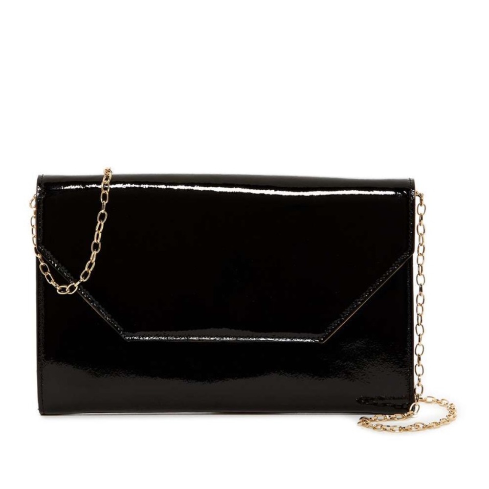 NWT • Halogen • Patent Leather Clutch
